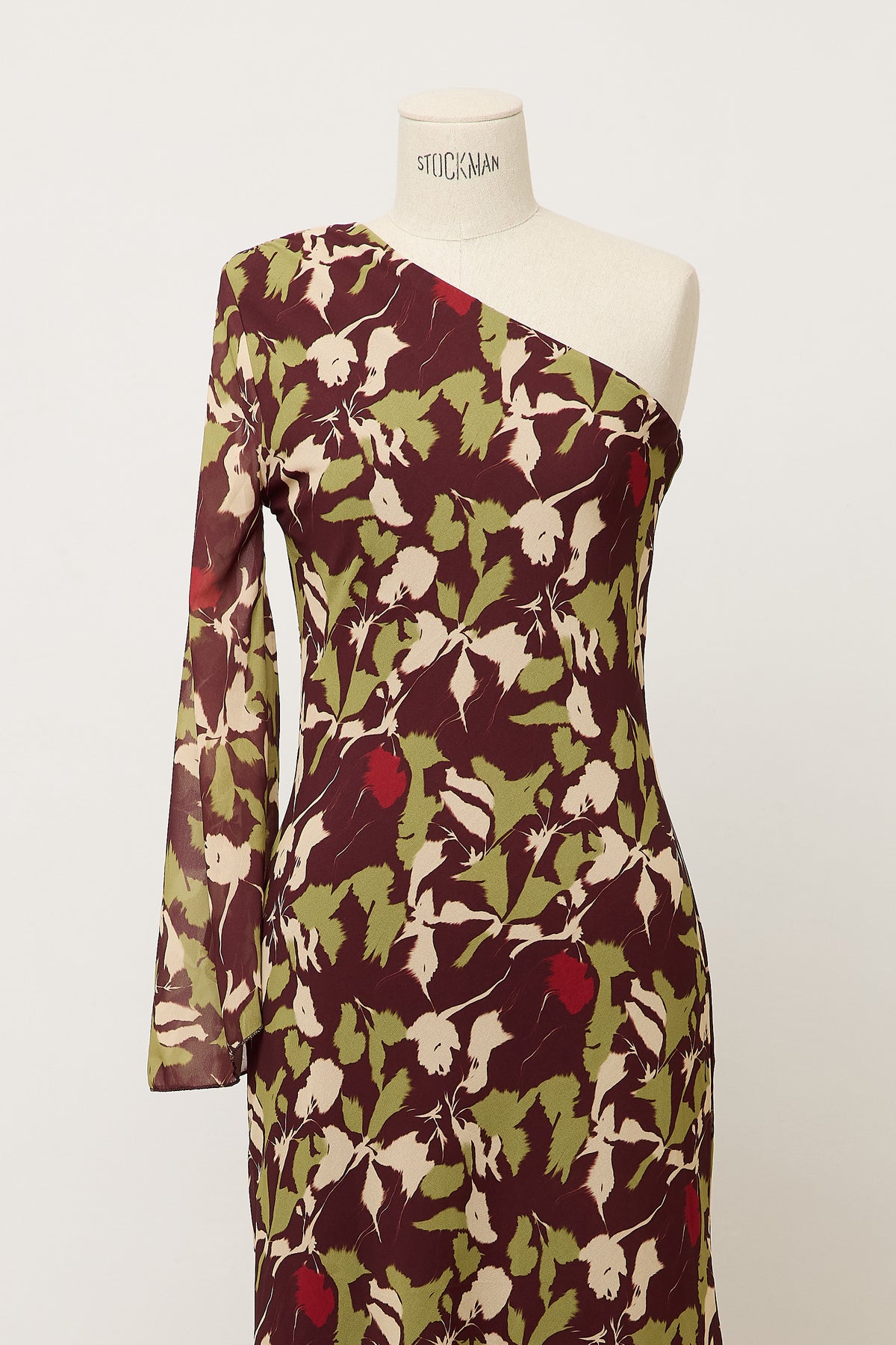 VESTIDO ISALINE BURDEOS