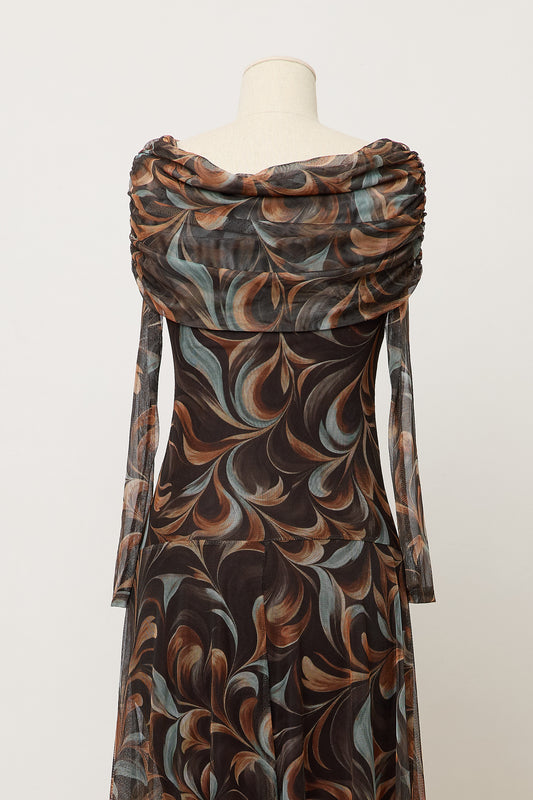 VESTIDO ELEONORE CHOCOLATE