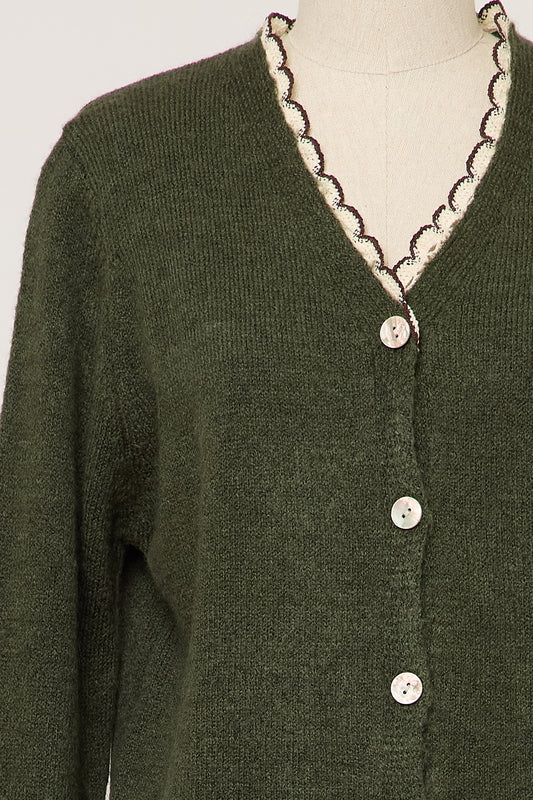 CÁRDIGAN SOLINE VERDE