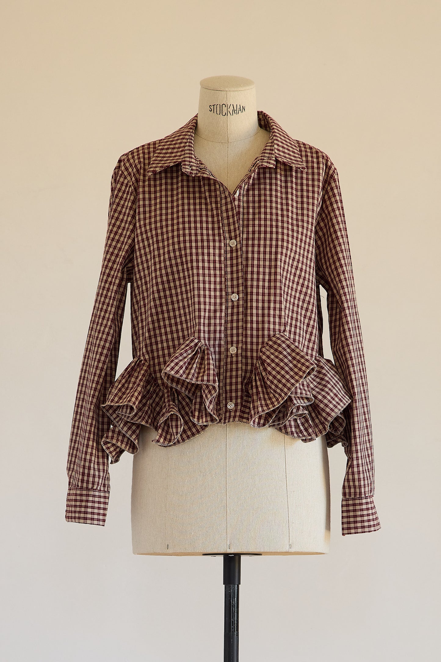 CAMISA VIOLETTE BURDEOS
