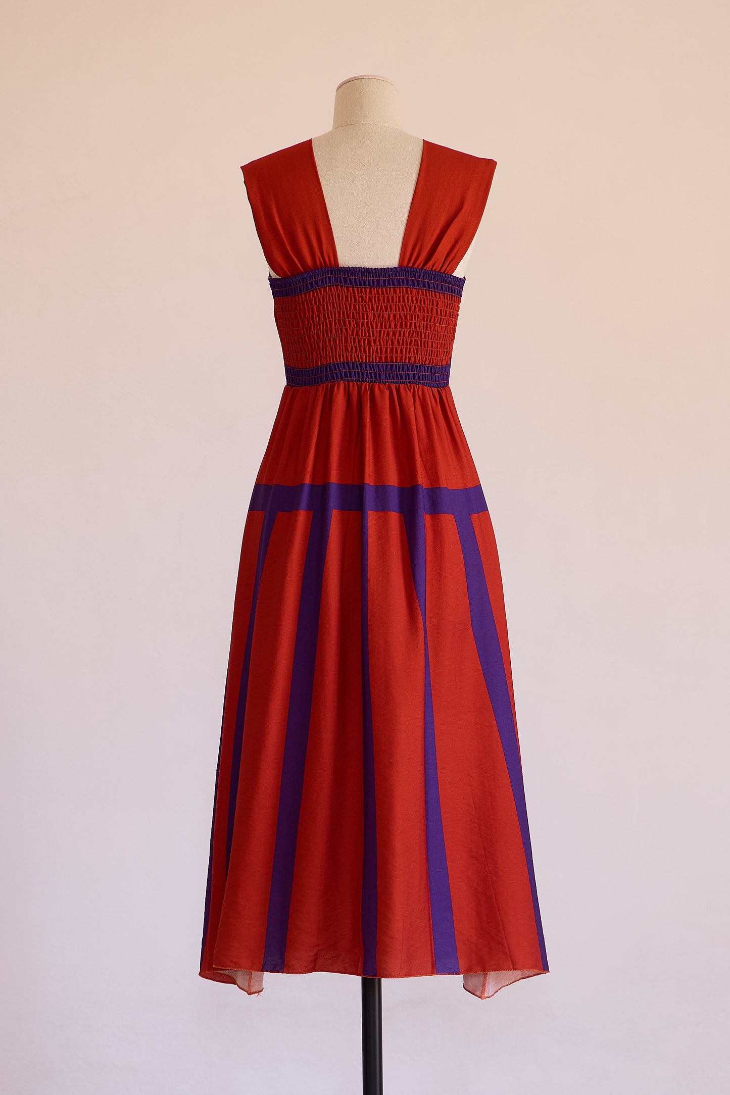 VESTIDO MARINA ROJO