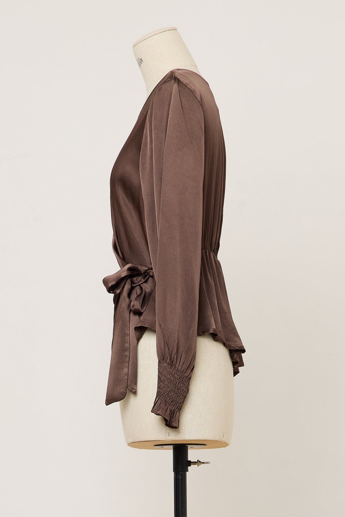 BLUSA AURÈLE CHOCOLATE