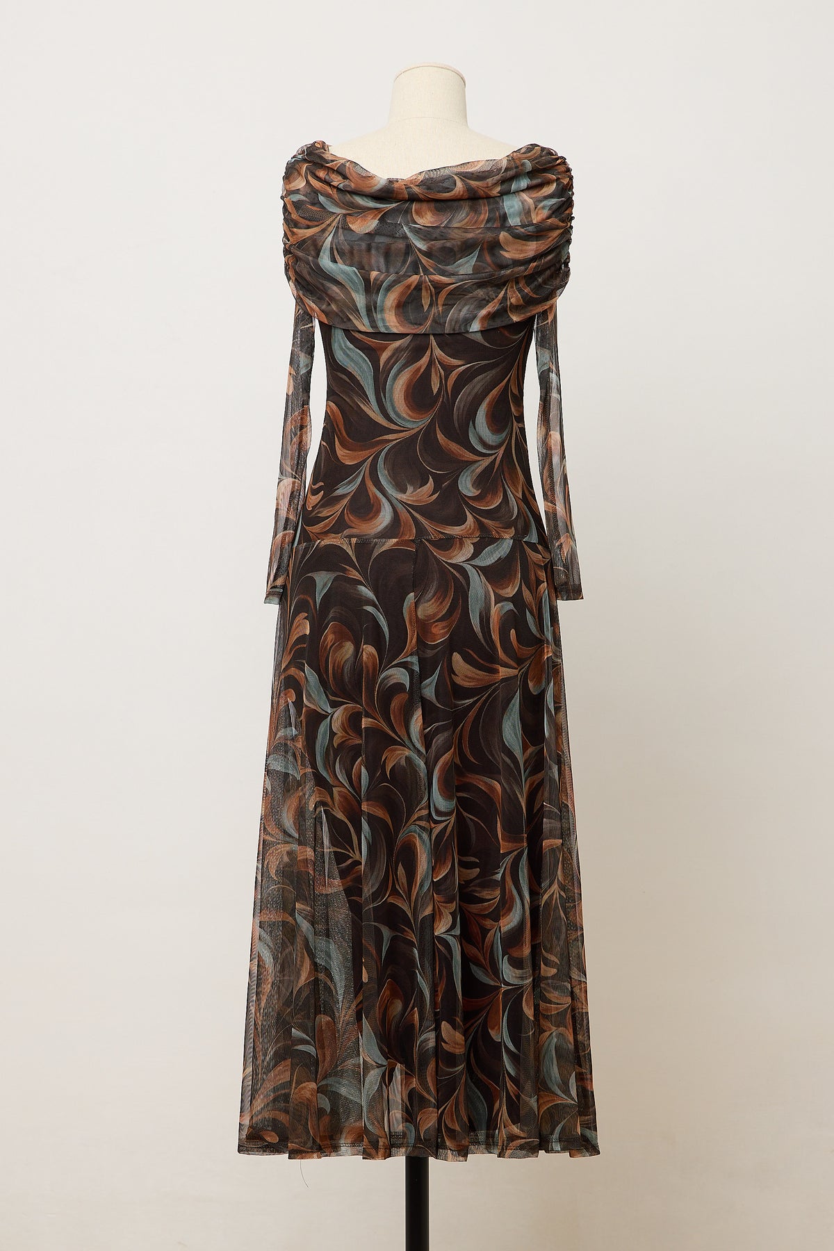 VESTIDO ELEONORE CHOCOLATE