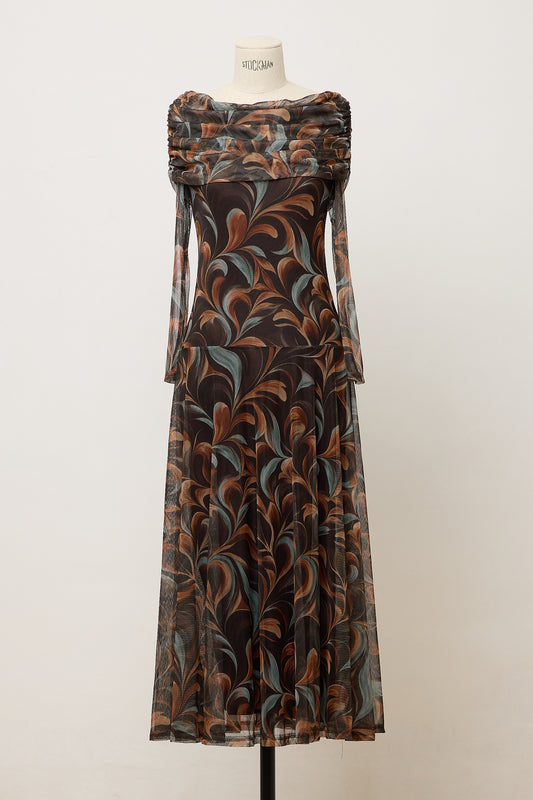 VESTIDO ELEONORE CHOCOLATE