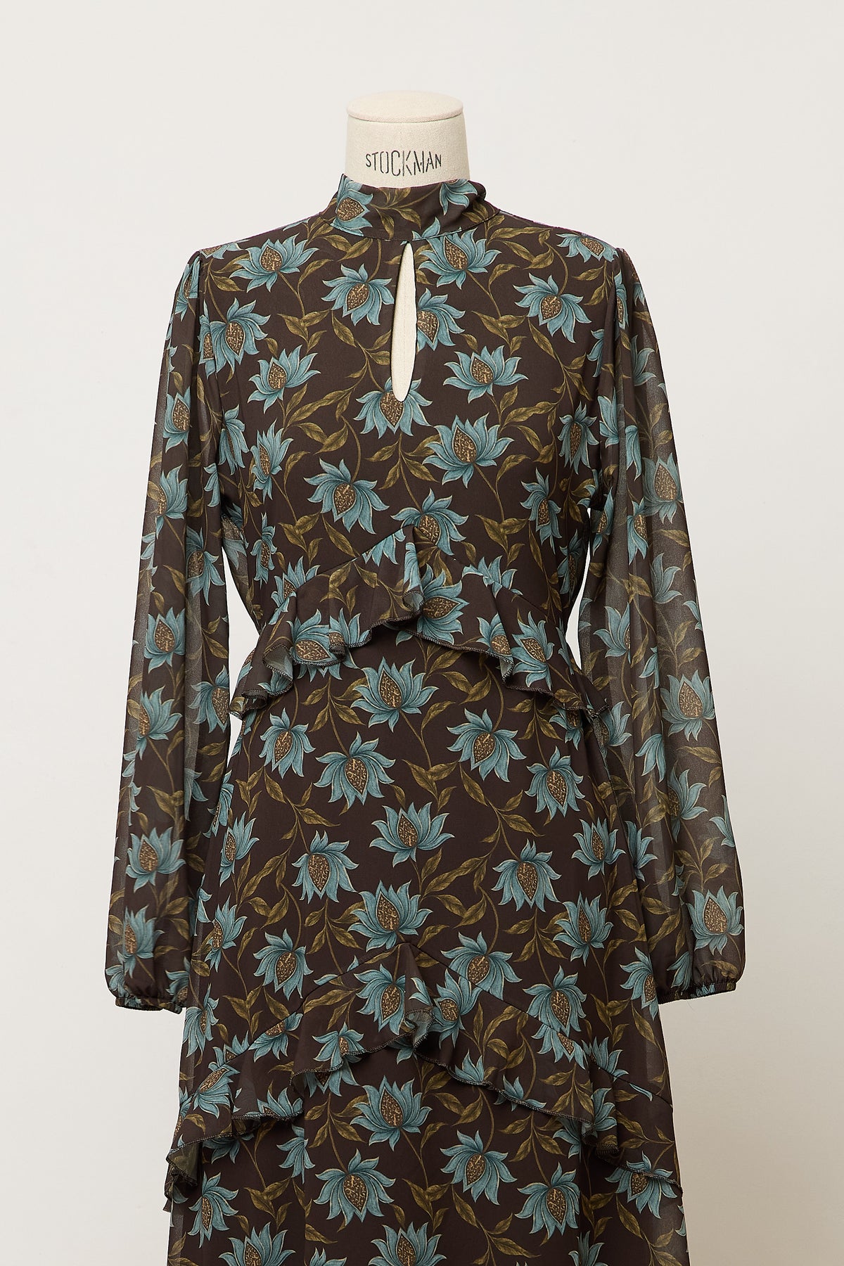 VESTIDO CELESTE