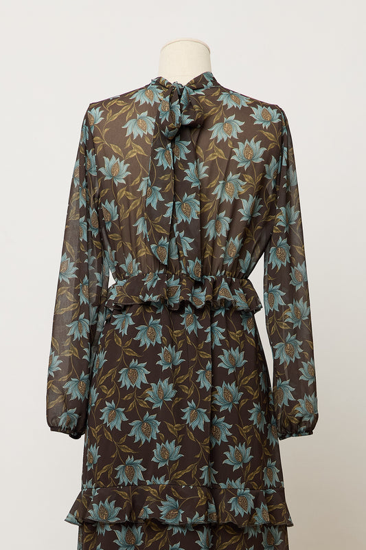 VESTIDO CELESTE