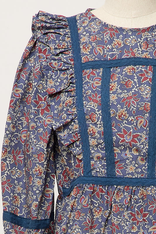 BLUSA ISALINE AZUL