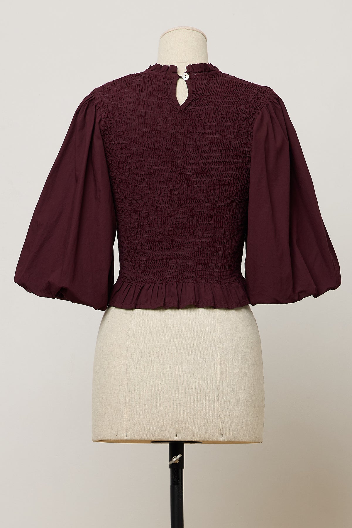 BLUSA SOLÈNE CIRUELA