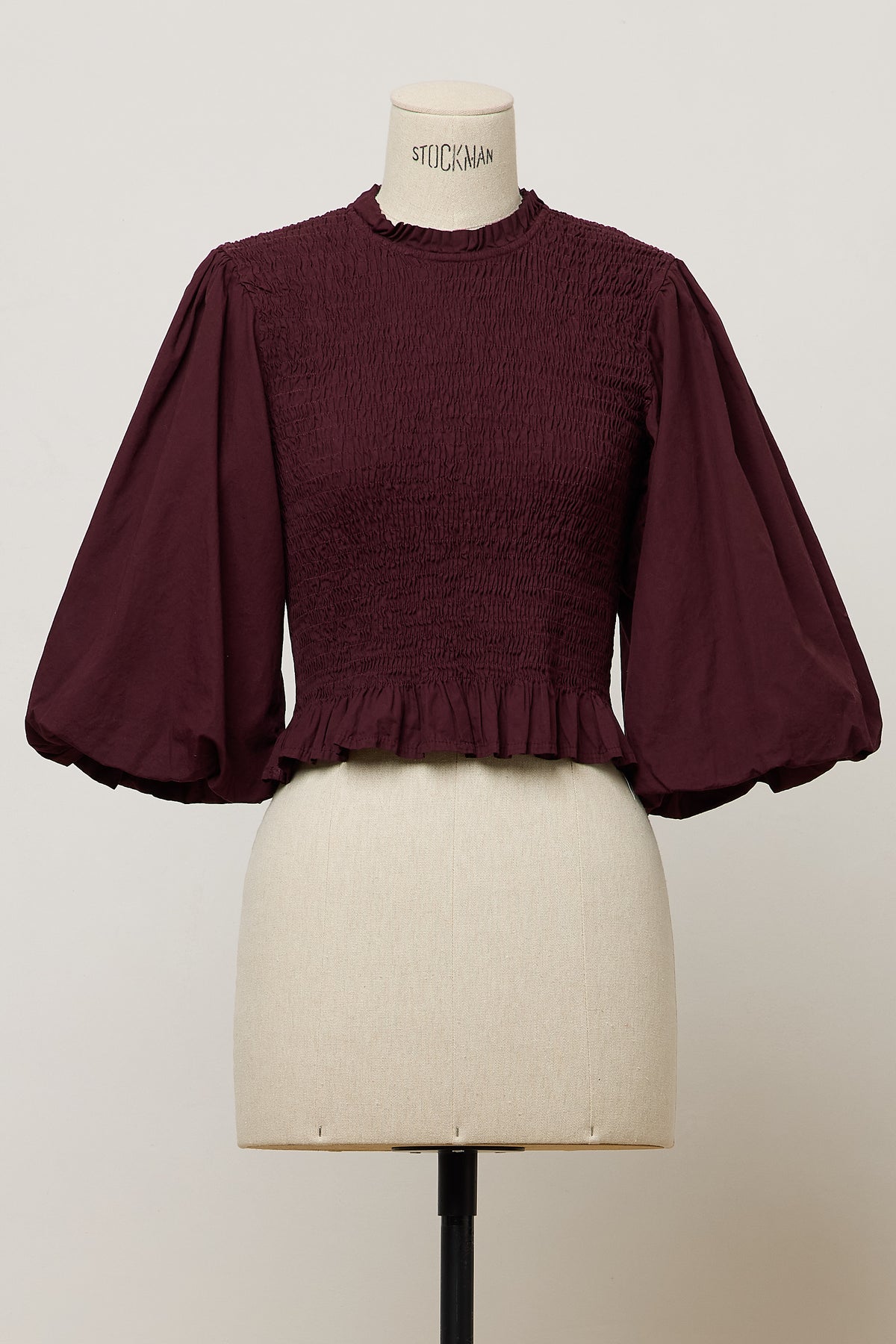BLUSA SOLÈNE CIRUELA