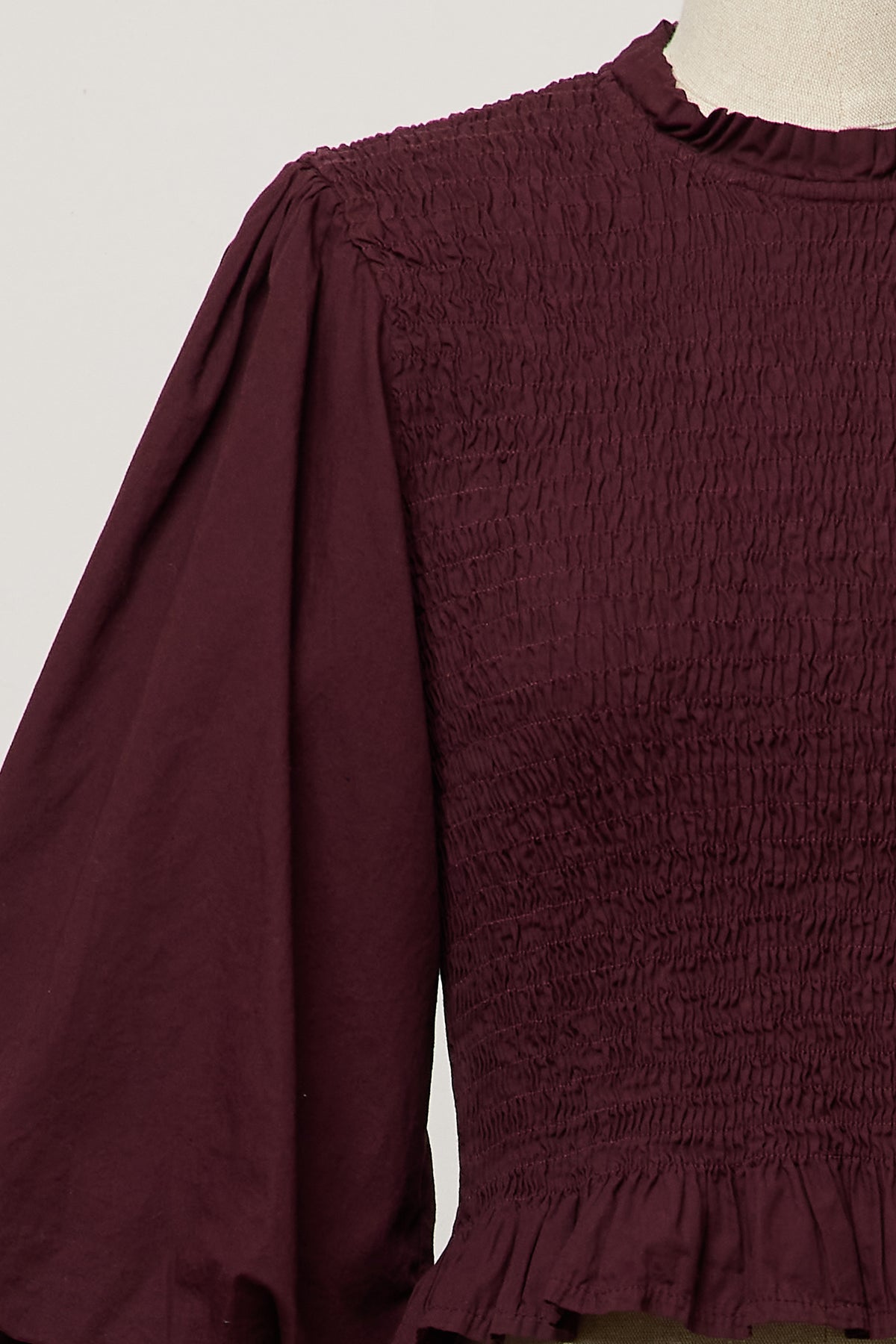 BLUSA SOLÈNE CIRUELA