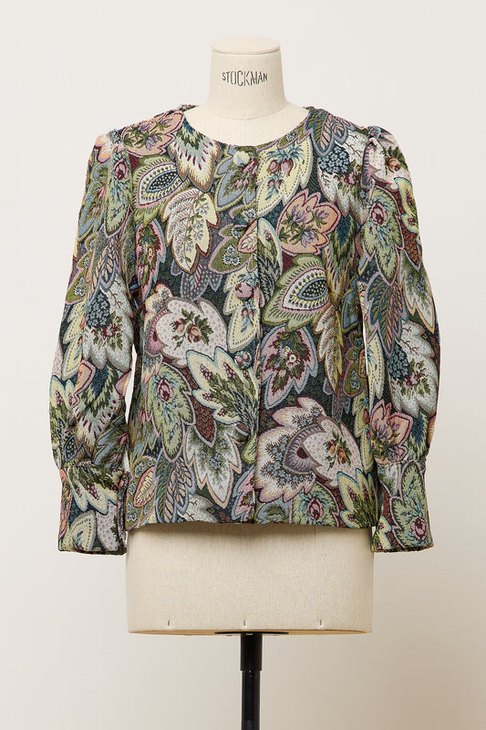 CHAQUETA OLYMPE ESTAMPADA