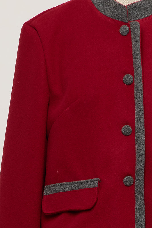 CHAQUETA MAÏLIS ROJA