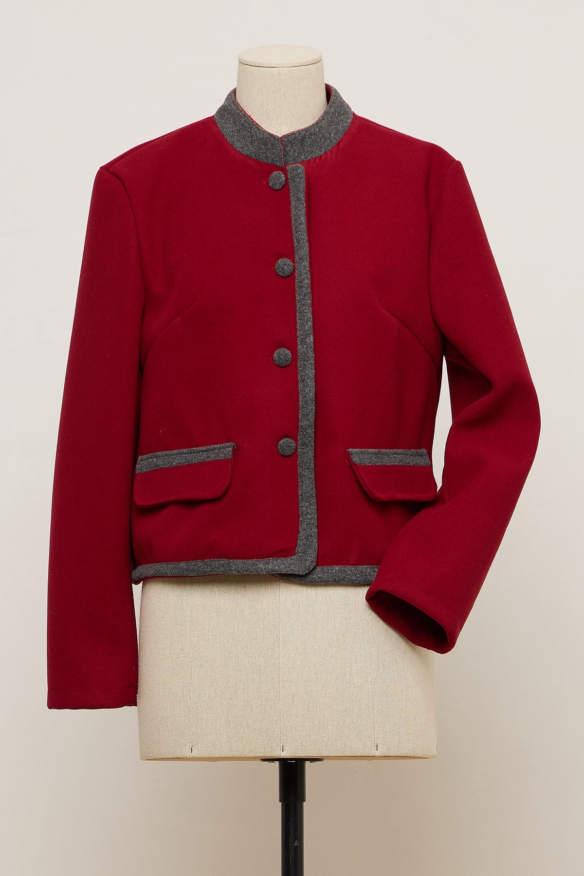 CHAQUETA MAÏLIS ROJA