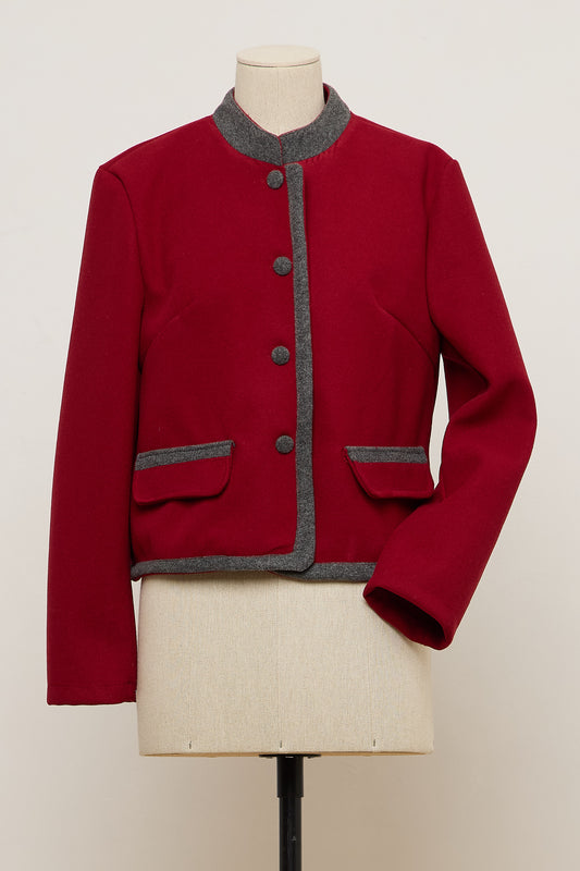 CHAQUETA MAÏLIS ROJA