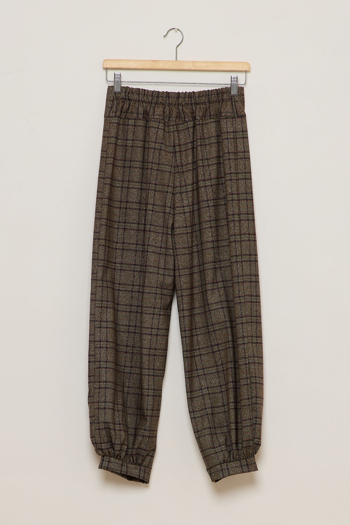PANTALÓN CARLA CUADROS TOSTADOS