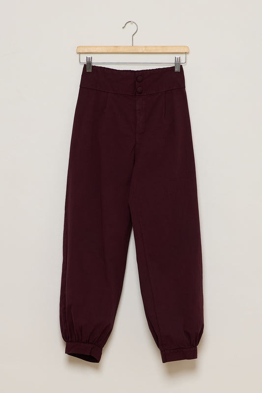 PANTALÓN KATE BURDEOS