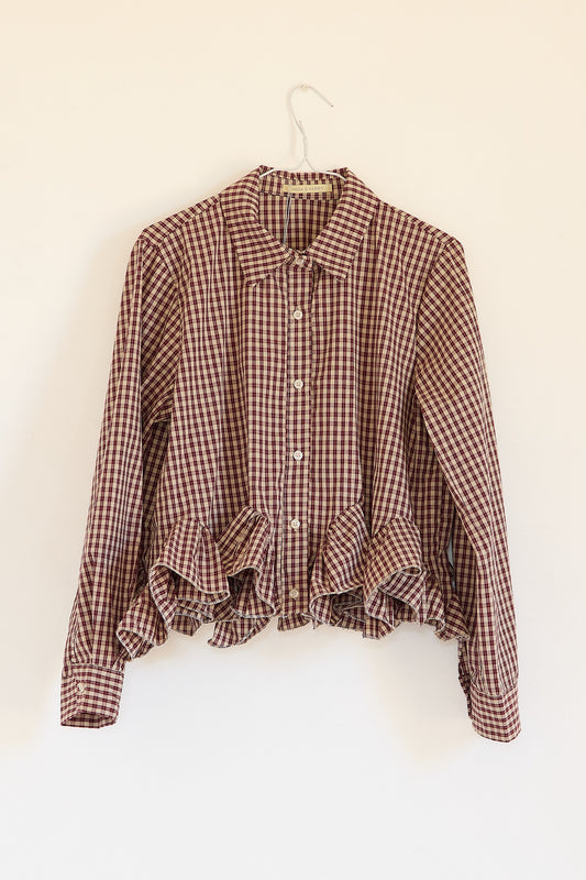 CAMISA VIOLETTE BURDEOS