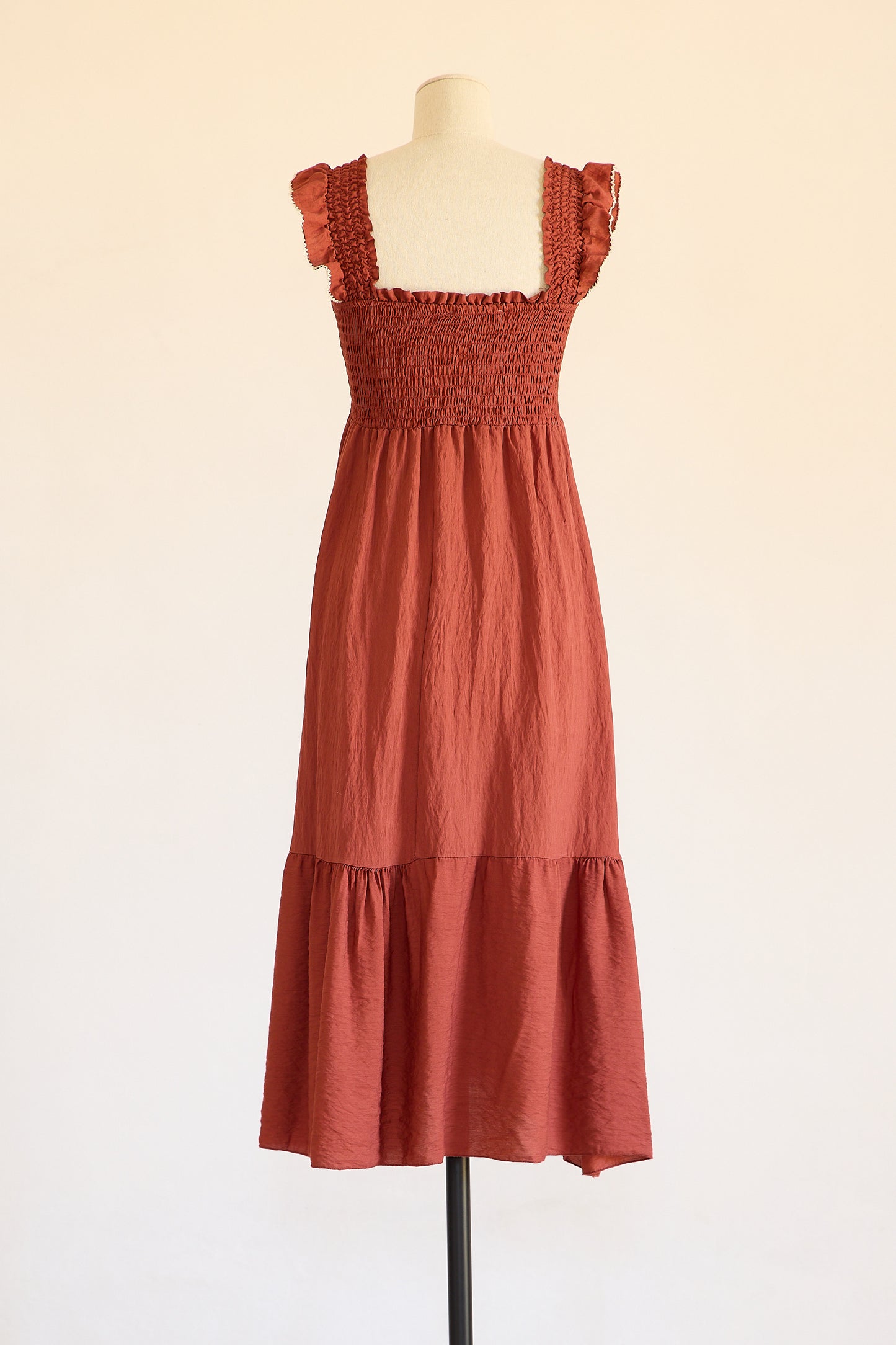 VESTIDO SIENA TEJA