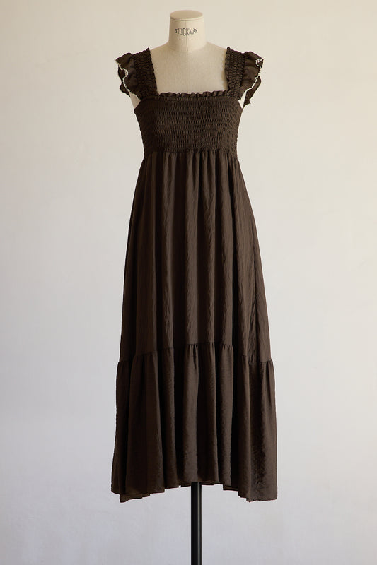 VESTIDO SIENA CHOCOLATE