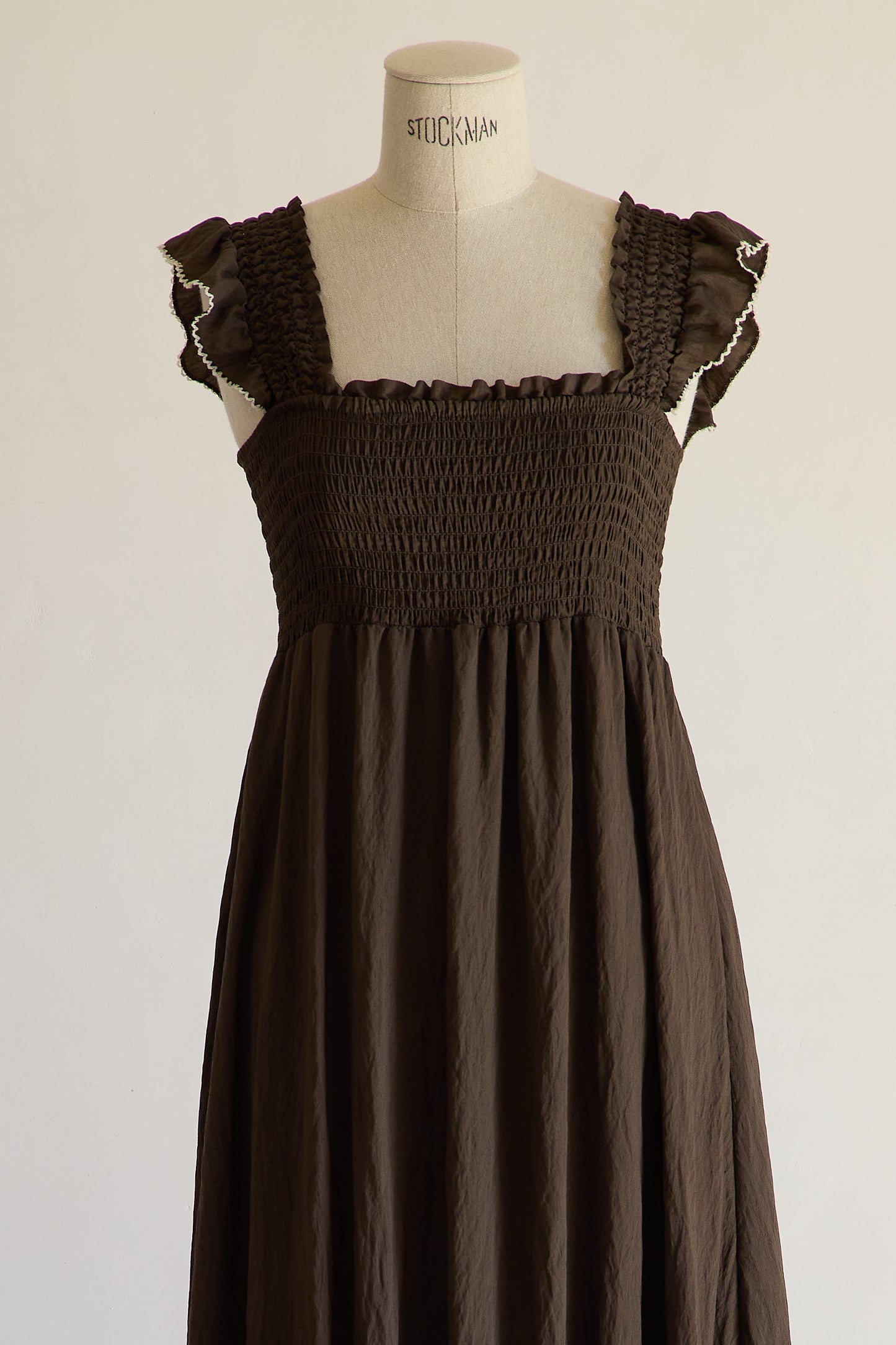 VESTIDO SIENA CHOCOLATE